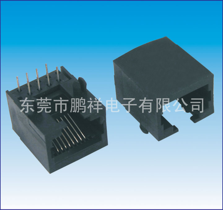 RJ45系列，8P8C 90度全塑