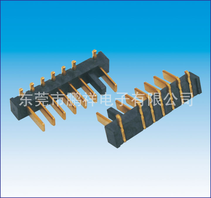 2501系列，2.5mm間距左防呆長(zhǎng)腳電